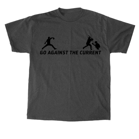 GAtC Baseball Heather Charcoal